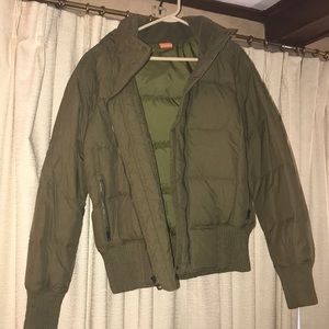 Olive Green Nike winter coat